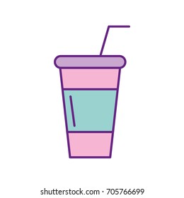 soda plastic cup icon