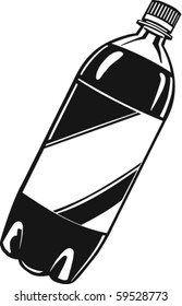 Soda Pop Bottle Vector Illustration