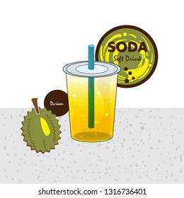 soda soft drink fruit graphic cup