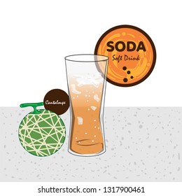 soda soft drink fruit graphic cup