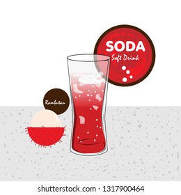 soda soft drink fruit graphic cup