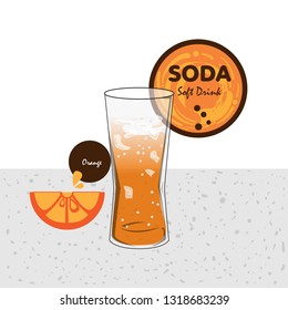 soda soft drink fruit graphic cup