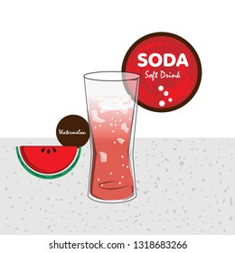soda soft drink fruit graphic cup