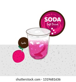 soda soft drink fruit graphic cup