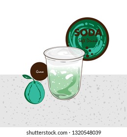 soda soft drink fruit graphic cup