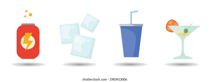 soda vector clip art set. energy drink, cocktail, ice cubes. soda vector clip art set. energy drink, cocktail, ice cubes. soda vector clip art set. energy drink, cocktail, ice cubes.