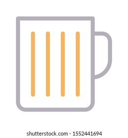 soda vector colour line icon