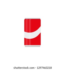 Soda. Vector icon illustration flat design