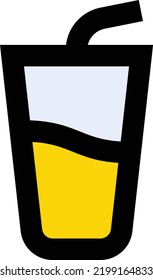 soda  Vector illustration on a transparent background.Premium quality symmbols.Stroke vector icons for concept and graphic design.