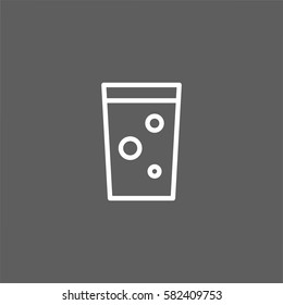 Soda water icon 