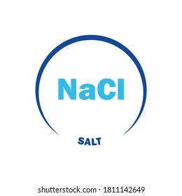 sodium chloride (NaCl), chemical structure