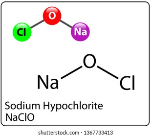 Sodium Hypochlorite Molecule Structure