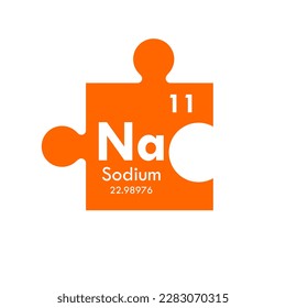 sodium icon set. vector template illustration  for web design