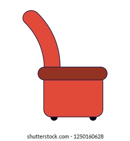 Sofa armchair symbol