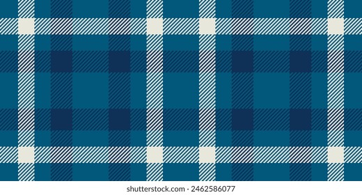 Sofa background check plaid, golf texture fabric tartan. Halloween pattern vector textile seamless in cyan and blue color.