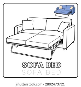 Sofa Bed Cute House