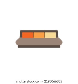 Sofa Bed icon illustration free vector