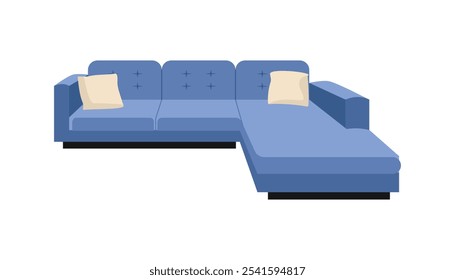 Ilustração do sofá-cama. Ilustração de Sofá. Ilustrações de sofá elegantes para interiores modernos. Ilustração de cadeira de luxo. Sofaa de luxo. Um sofá acolhedor. Cadeira acolhedora. Mobiliário. 
