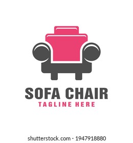sofa chair furniture logo design