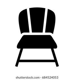 Sofa chair icon