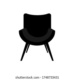 sofa chair icon. Furniture sign for modern web and mobile application design