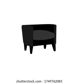 sofa chair icon. Furniture sign for modern web and mobile application design