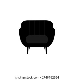 sofa chair icon. Furniture sign for modern web and mobile application design