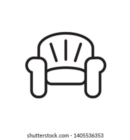 sofa chair icon vector illustration