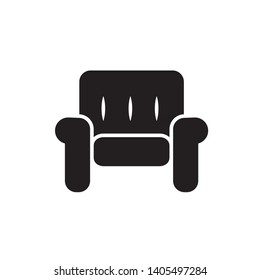 sofa, chair, interior icon template