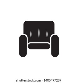 sofa, chair, interior icon template