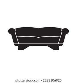 Sofa chair logo icon,illustration design template