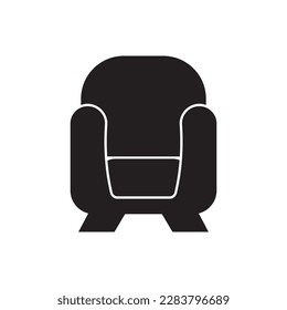Sofa chair logo icon,illustration design template