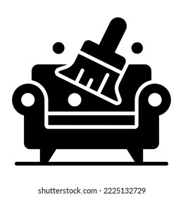 sofa cleaning Modern concepts design, Premium quality vector illustration concept. Vector symbol.