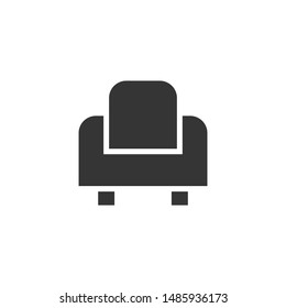 Sofa and couch icon. New trendy sofa and couch vector illustration symbol.