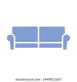 Sofa Couch Icon Vector Template Illustration Design