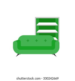 sofa and cupboard con
