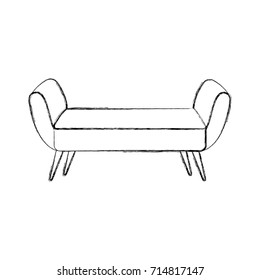 sofa divan or couch elegant furniture icon style interior