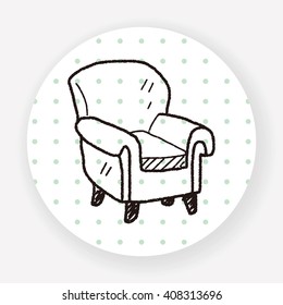 Sofa Doodle Stock Vector (Royalty Free) 408313696 | Shutterstock