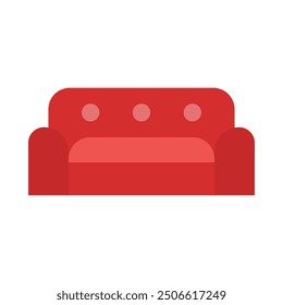 Sofa Flat Icon Design For Personal nad Commercial Use