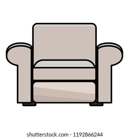Sofa funiture isolated