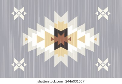 Sofa, Furniture, carpet, zigzag, decor, pillow, Ikat, batik, boho, Mexican, pattern, ornament, design, frame, art, decoration, vector, illustration, border, vintage, style, seamless, ethnic, texture, 