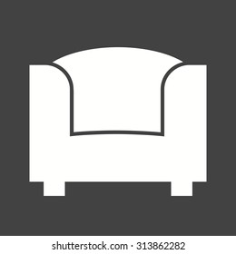 Sofa, furniture, couch icon vector image.Can also be used for furniture design. Suitable for mobile apps, web apps and print media.