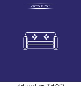 Sofa icon.