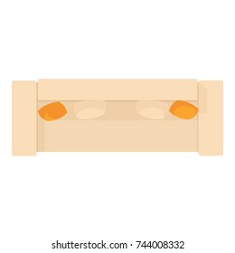 Sofa icon. Cartoon illustration of sofa vector icon for web