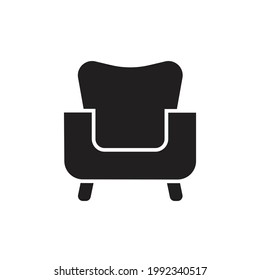Sofa icon design isolated on white background
