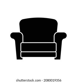 Sofa icon design isolated on white background