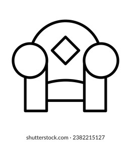 Sofa icon design for personal commercial use