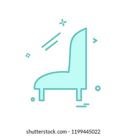 Sofa icon design vector