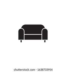 sofa icon design. vector illustration