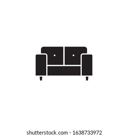 sofa icon design. vector illustration